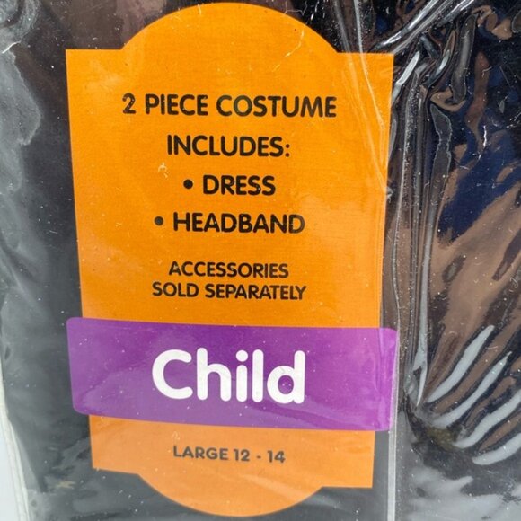 Hello Kitty Girls 2 Piece Halloween Cosplay Costume Size Large 12-14 - Picture 5 of 9